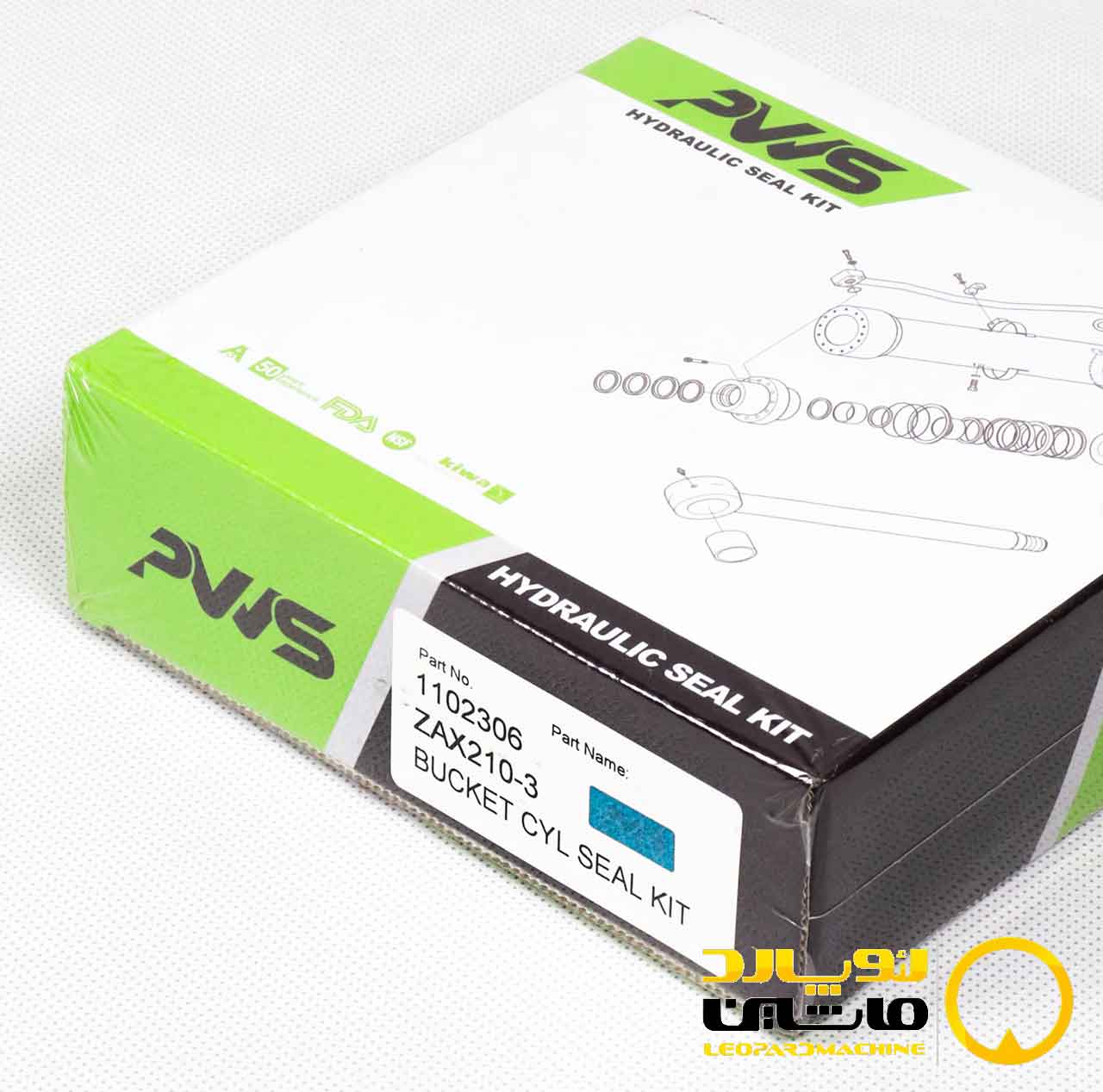 1102306 کیت جک پاکت هیتاچی ZAX210-3