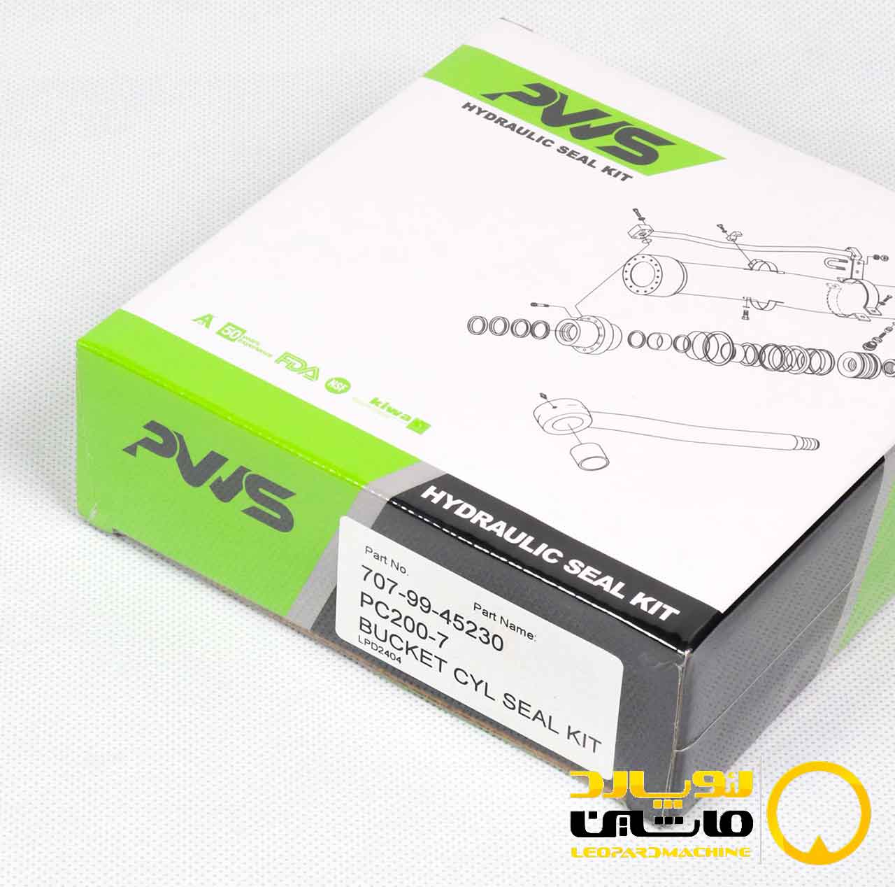 707-99-45230 کیت جک پاکت کوماتسو PC200-7